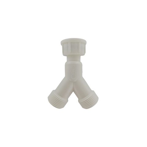 Y-shaped water supply hose for Fackelmann washing machine and dishwasher