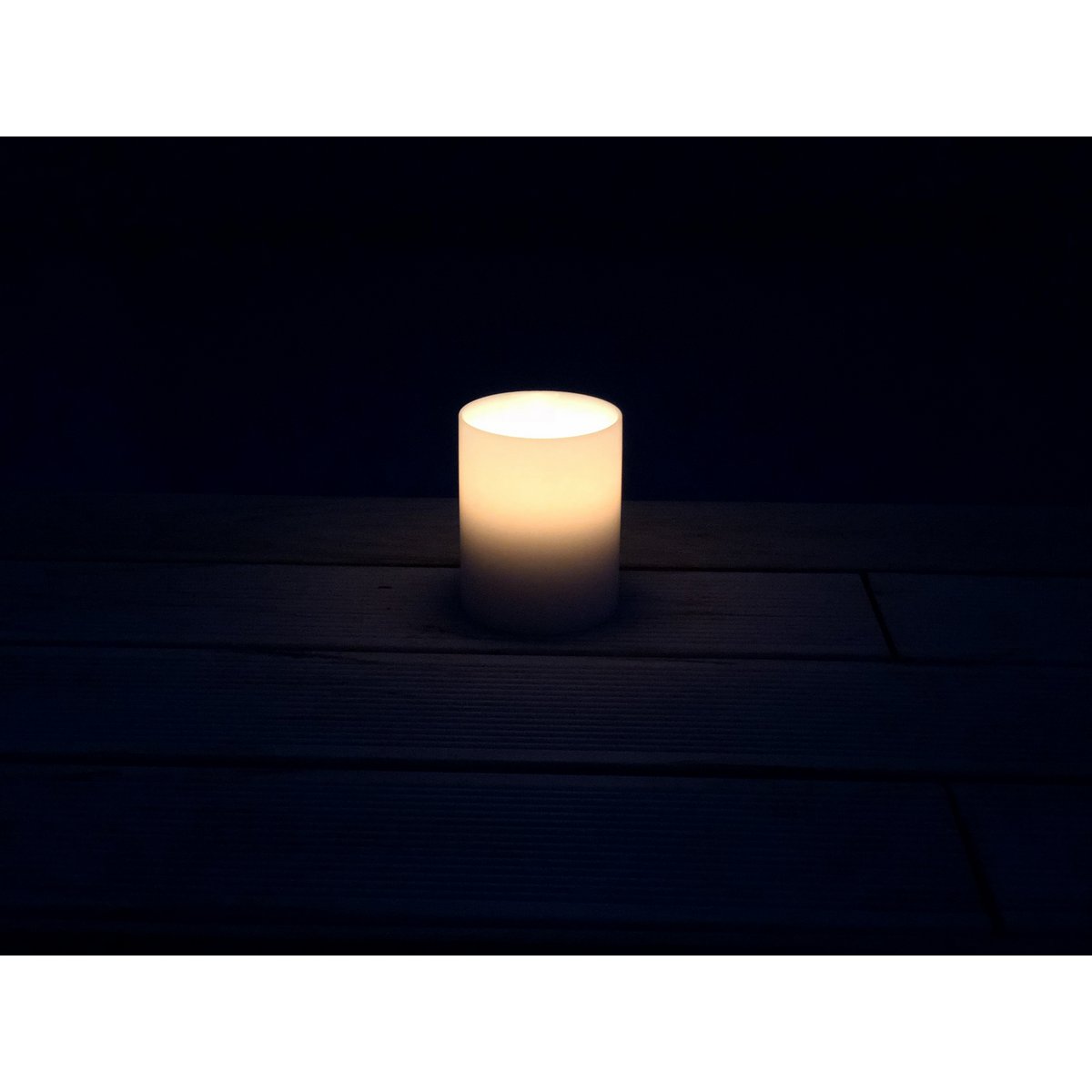 Sin! Insert permanent candle tealight holder white ∅ 8 cm