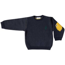 Pull Bio " Citron " Gris foncé
