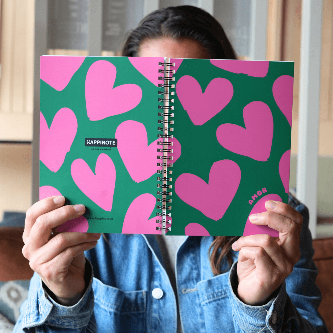 Happinote | Löschbares Notizbuch A5 | Amor