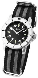 4You unisex watch with textile strap