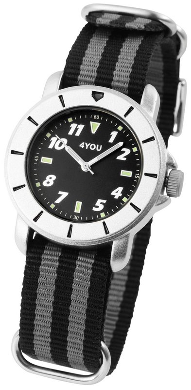 4You unisex watch with textile strap