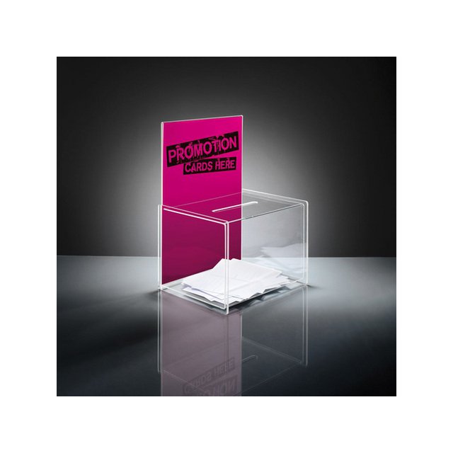 Boîte promotionnelle Sigel transparente 225x300x170mm + insert pour A4
