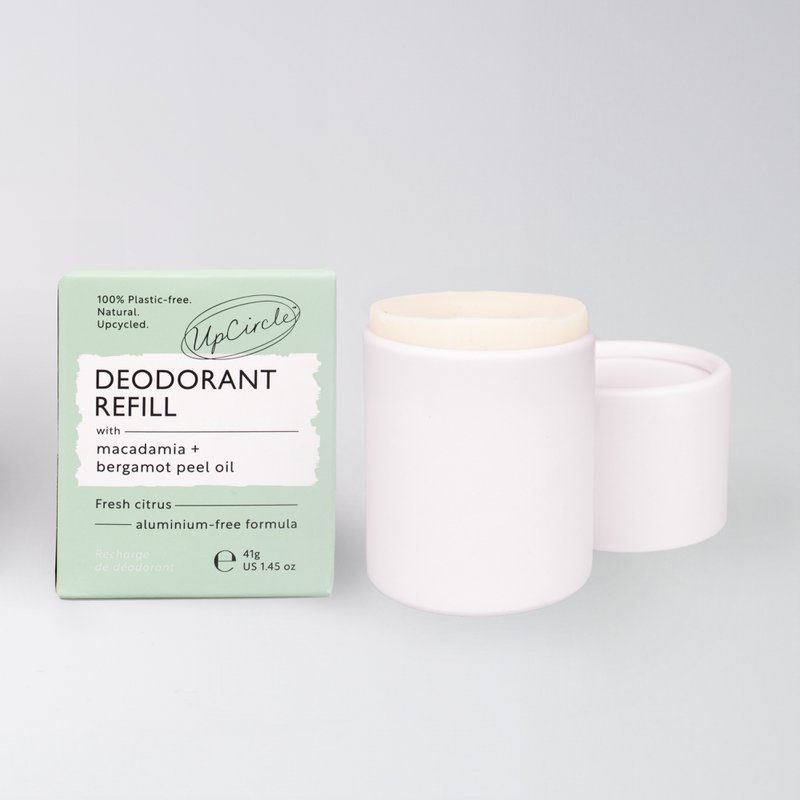 Deodorant Refill med Macadamia + Bergamot - Uden etui