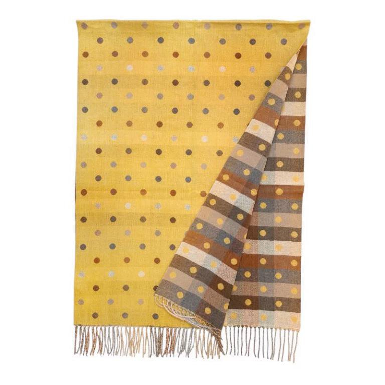 Wendeschal für Damen aus Wolle im Polka Dot-Design ITFUHZY-26-02