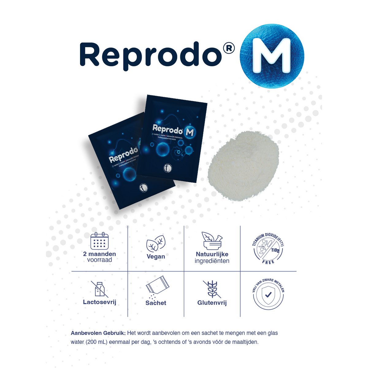 Reproduktion M | Tägliches Nahrungsergänzungsmittel | Für Männer
