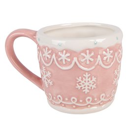 Mok 300 ml Roze Keramiek