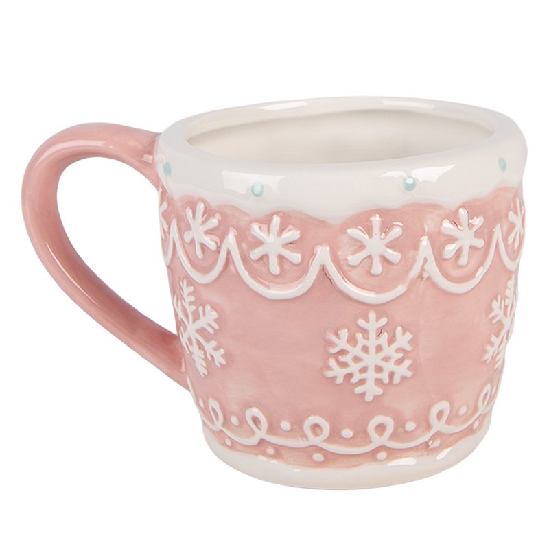 Mok 300 ml Roze Keramiek