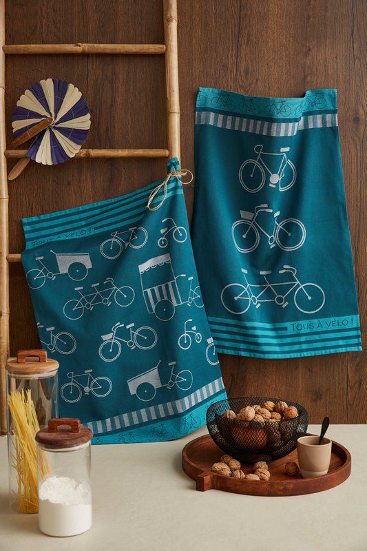 Tea Towel Tous à Vélo