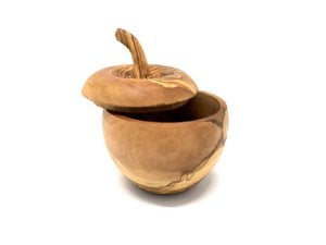 Can like apple made from olive wood