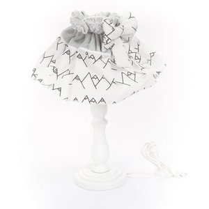 Lamamour grijze bedlamp
