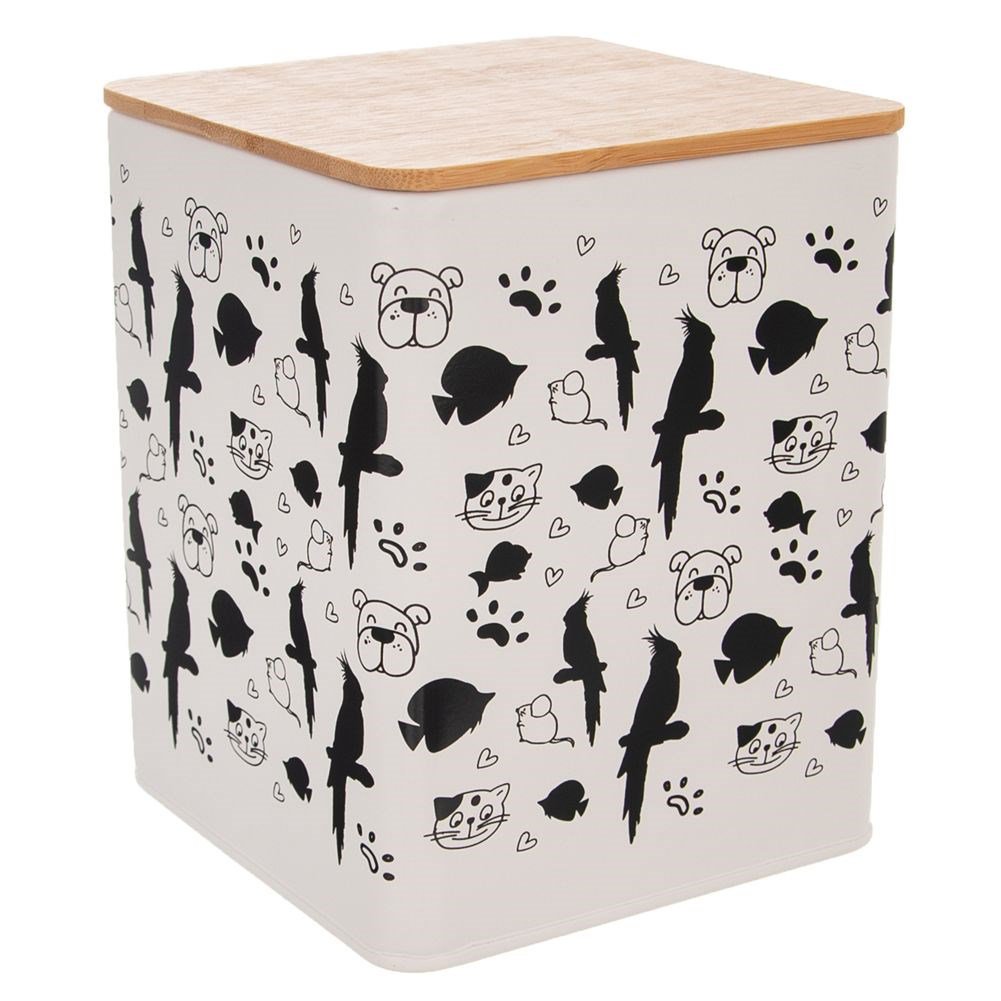 Pet Food Container Metal 3 l