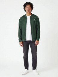 Aerodynamic Bomber Jacket – from Organic Fiber with Refined Details
