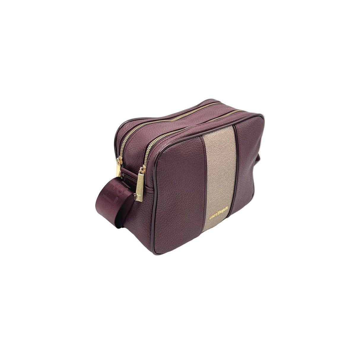 Crossbodytas met dubbel ritsvak, Laura Biagiotti, art. LB104-5.290