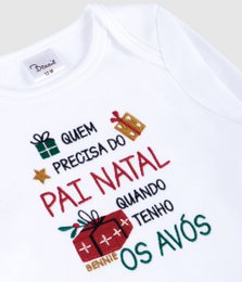 Christmas Grandparents Baby Bodysuit