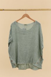 Blusa in lino RIF. 4649