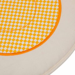 Children's car mat "Honey checkered"