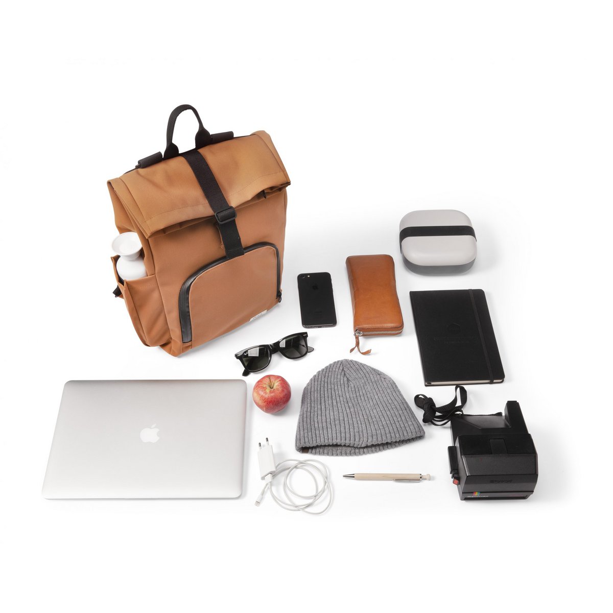 vegan bag | canvas - cloud gray