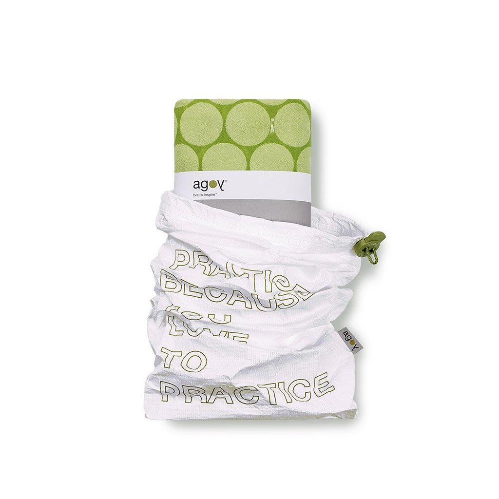 Gecko Touch Yoga Towel - Matcha Green