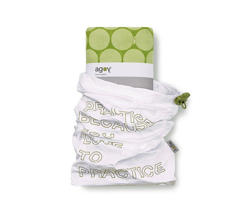 Asciugamano Gecko Touch Yoga - Verde Matcha
