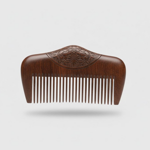Ergonomic birth/birth comb - Sandalwood - Organic