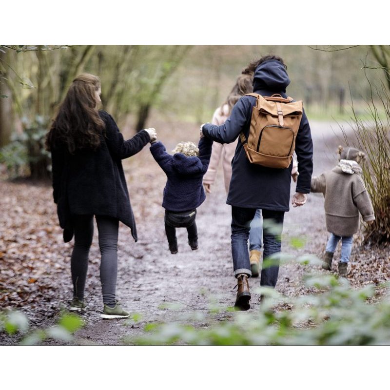 family bag | canvas - sunset cognac