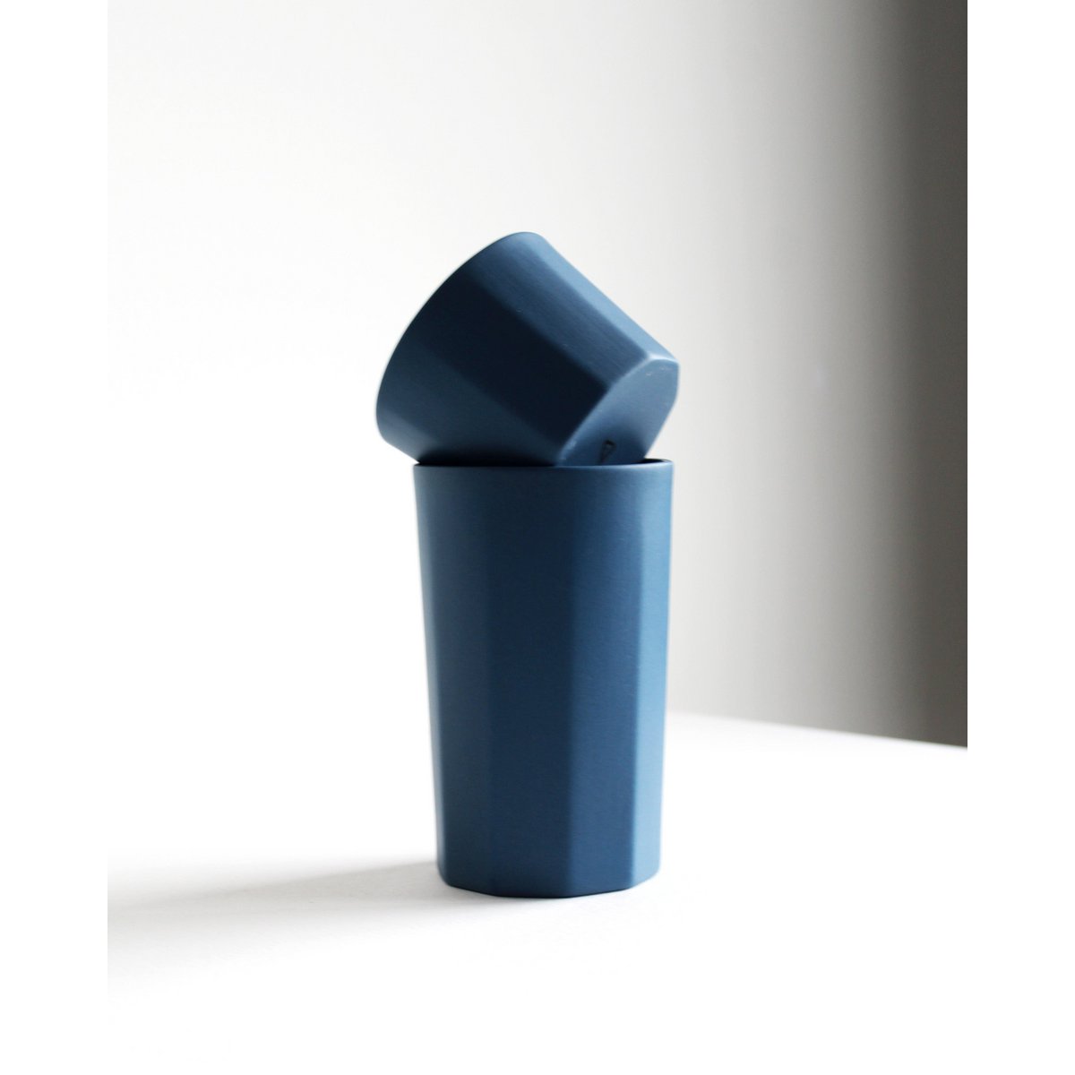 Tazza alta segmentata | blu