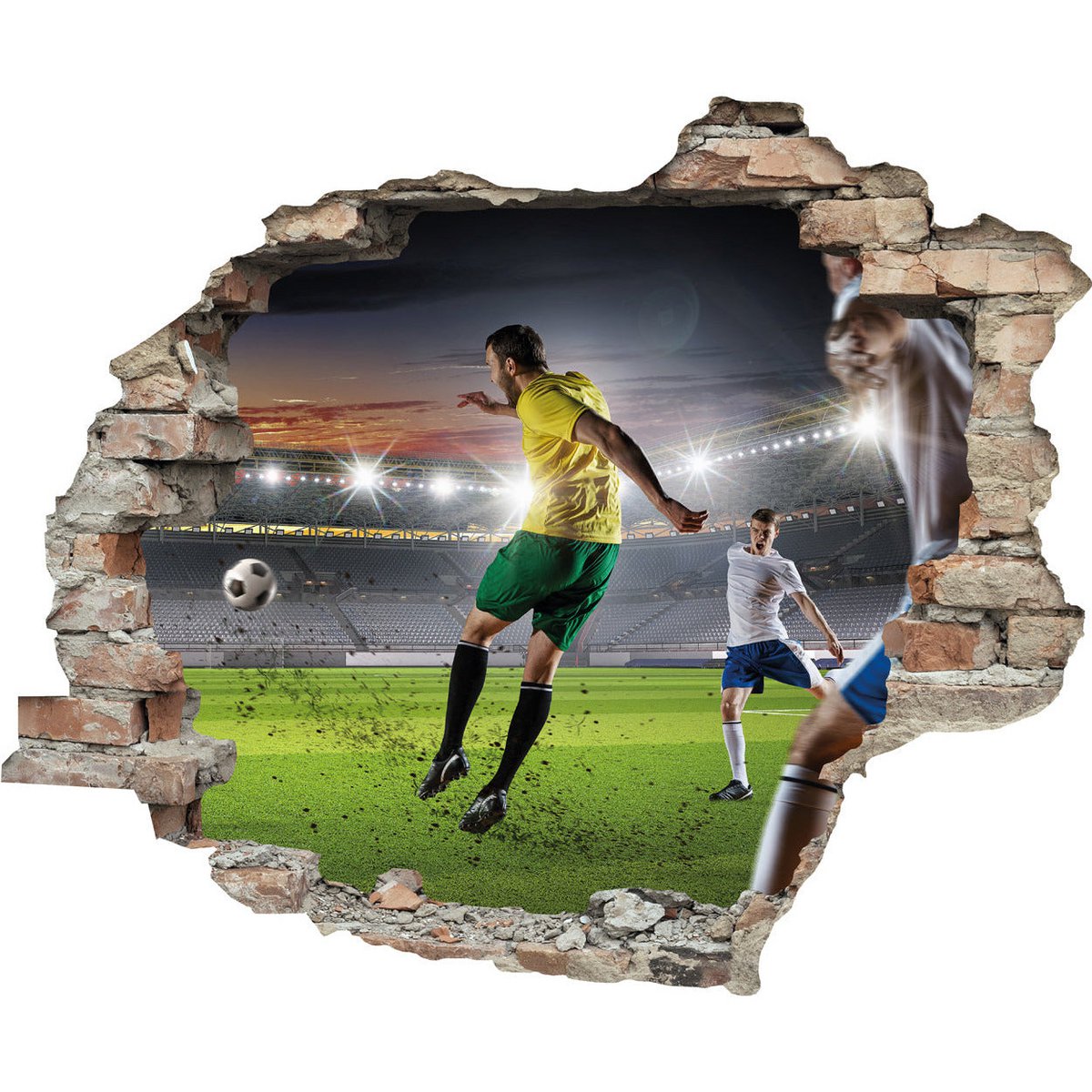 3D wall sticker - flank