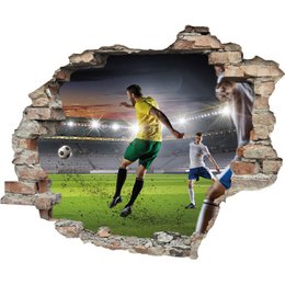3D wall sticker - flank
