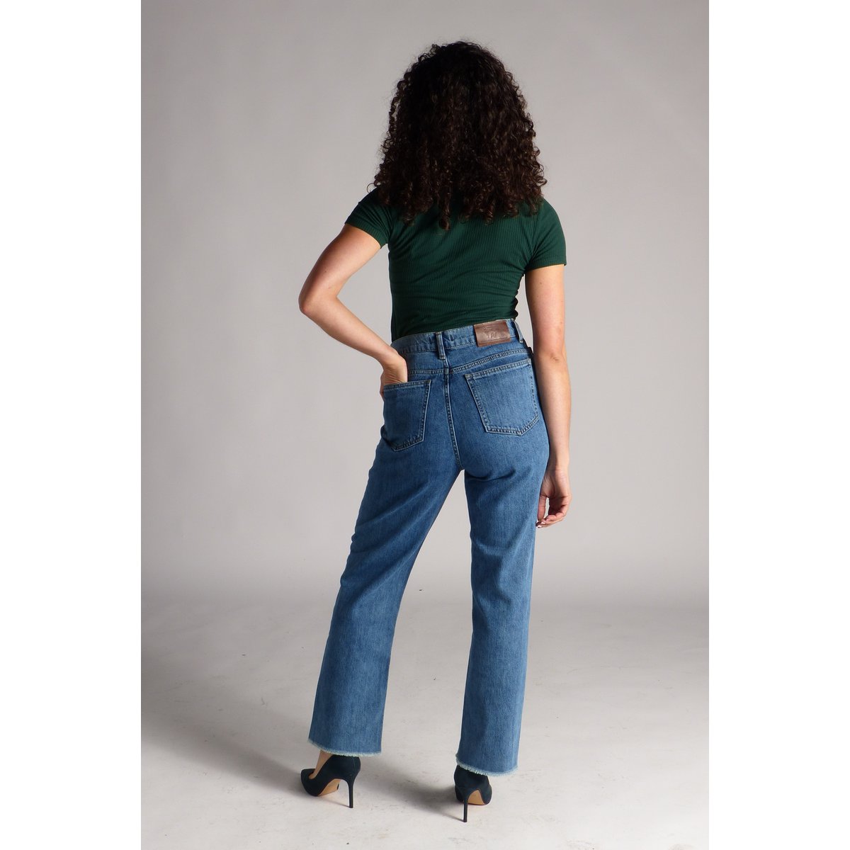 Jean Flare - Taille Haute - jean loose
