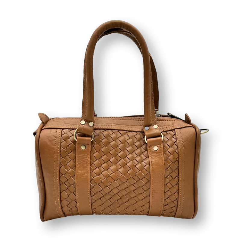 Sac Rex BEIGE - Sac en cuir fait à la main