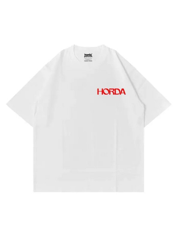 T-Shirt Bianca 220gr Oversize Cotone Made in Italy - Psycho