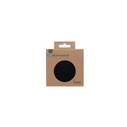 Sous-verre Skinnatur | cuir recyclé | Environ 10 cm | lot de 6