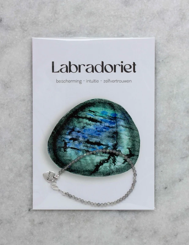 Labradorit-Edelsteinarmband