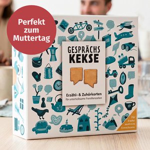 Gesprekscookies – Verhaal- en luisterkaarten voor leuke familiemomenten