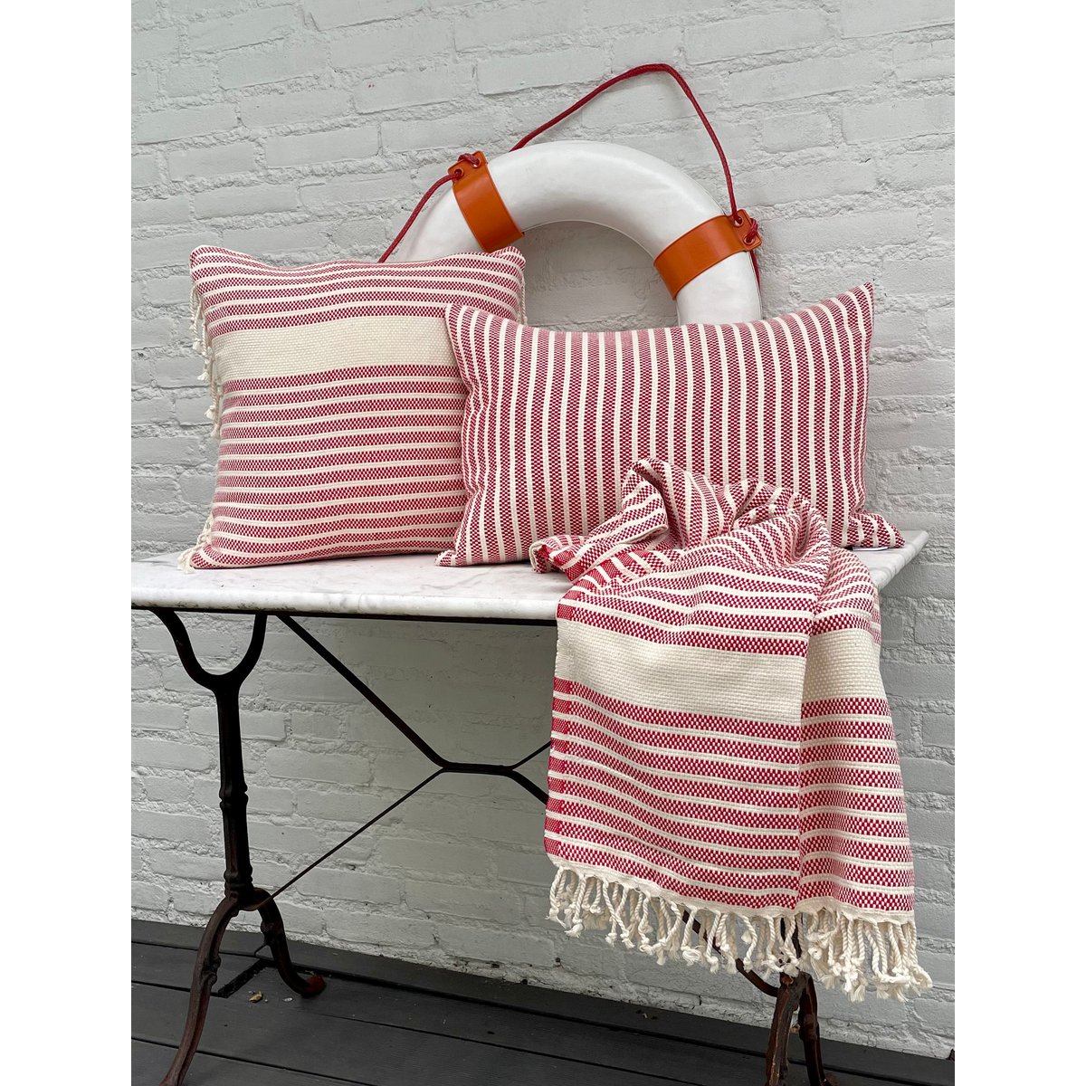 Beachie Nice Rood 60 x 40 cm