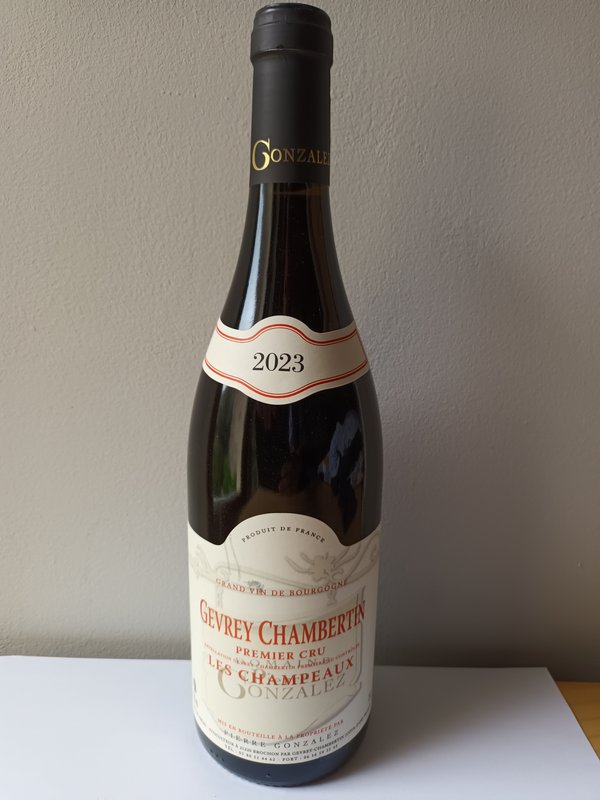 Domaine Pierre Gonzales Gevrey Chambertin 1er Cru les Champeaux 2023