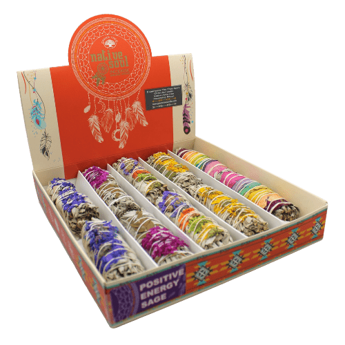 Native Soul Positive Energy Sage Display for Good Vibes