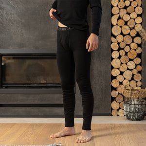 Herren Merino 250 Hose RB Schwarz