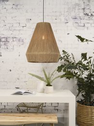 Hanglamp Iguazu jute naturel, L