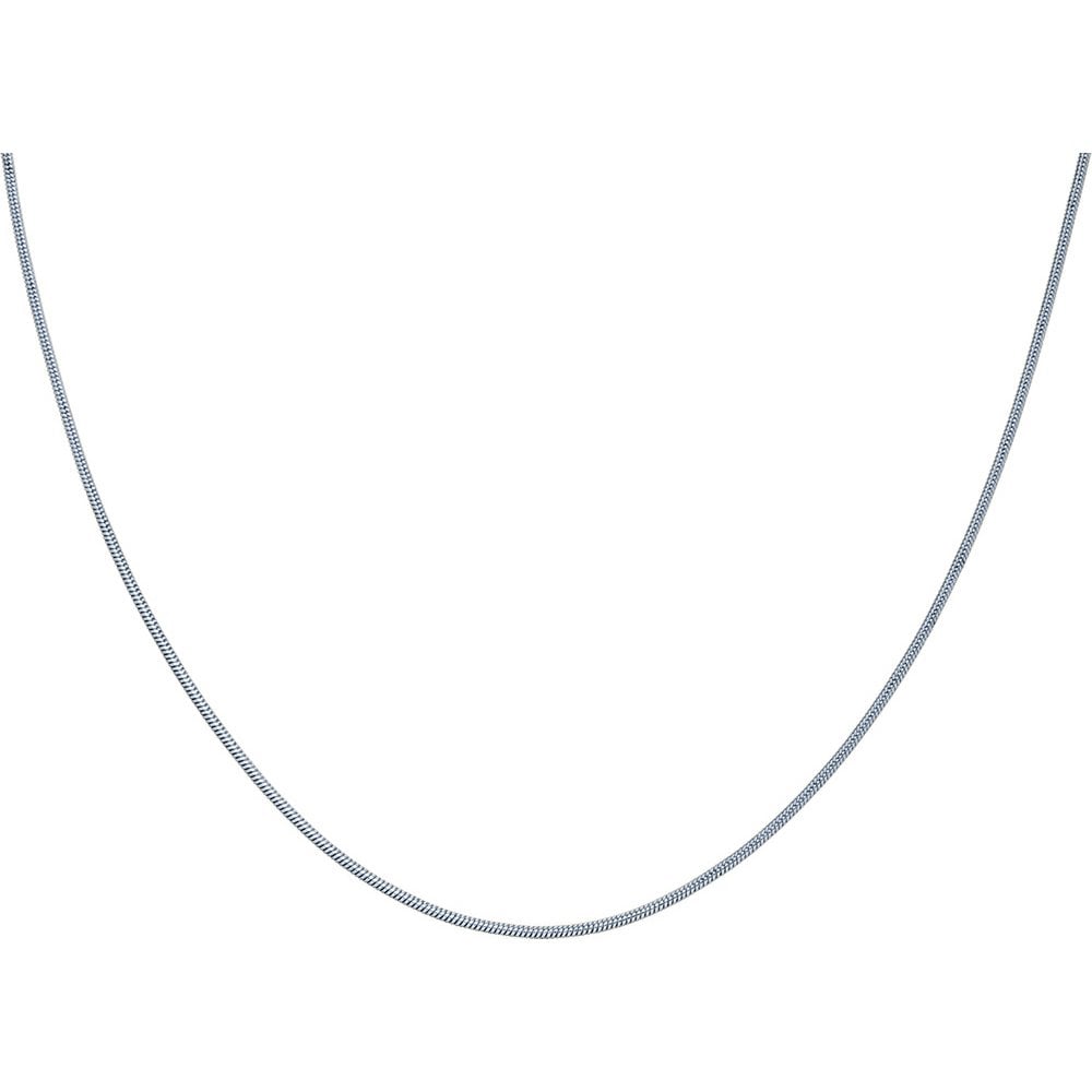 Chaîne serpent PURE avec fermoir baïonnette 45cm en acier inoxydable