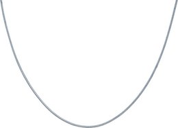 Chaîne serpent PURE avec fermoir baïonnette 45cm en acier inoxydable
