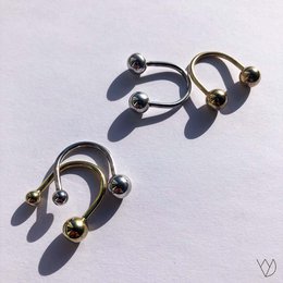 Ring to sølv