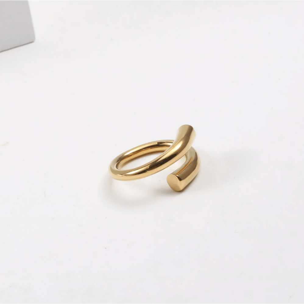 Fable - Ausgefallener Nagel-Statement-Ring