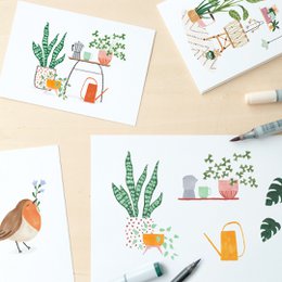 Postkaart | Planten en Koffie