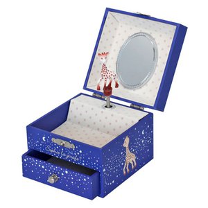 Sophie the giraffe square music box - Stars (glow in the dark)