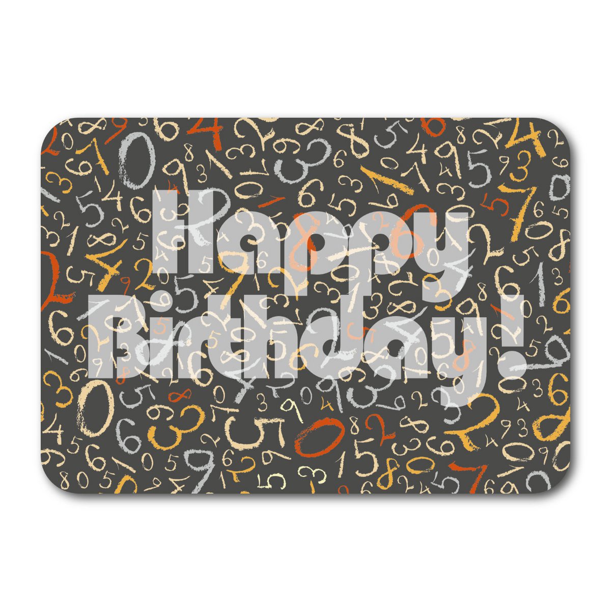 Natural paper postcard 7142