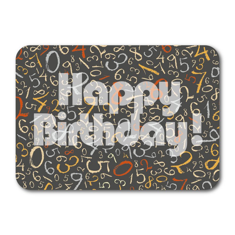 Natural paper postcard 7142