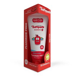 Babyton Natural toothpaste with strawberry taste 50g