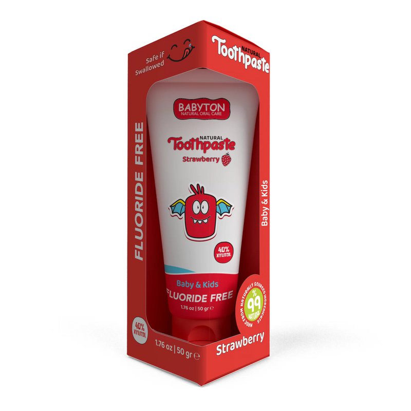 Babyton Natural toothpaste with strawberry taste 50g